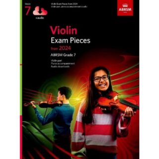 Violin Exam Pieces 2024 GD7 Violin Part Acco +Audio (ABRSM)
