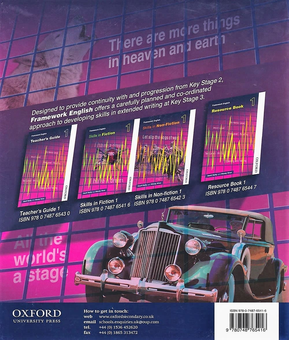 Oxford Skills in Fiction 1