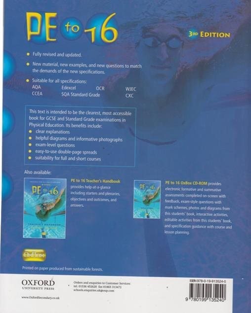 Oxford PE to 16 3ED