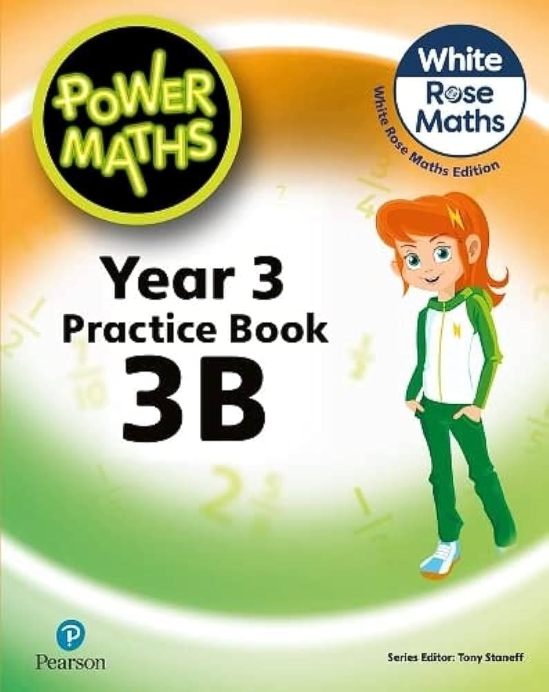 Pearson Power Maths Year 3 Practice Bk 3B White Rose ED