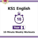 CGP KS1 English Year 1 10-Minute Workout E1XW11