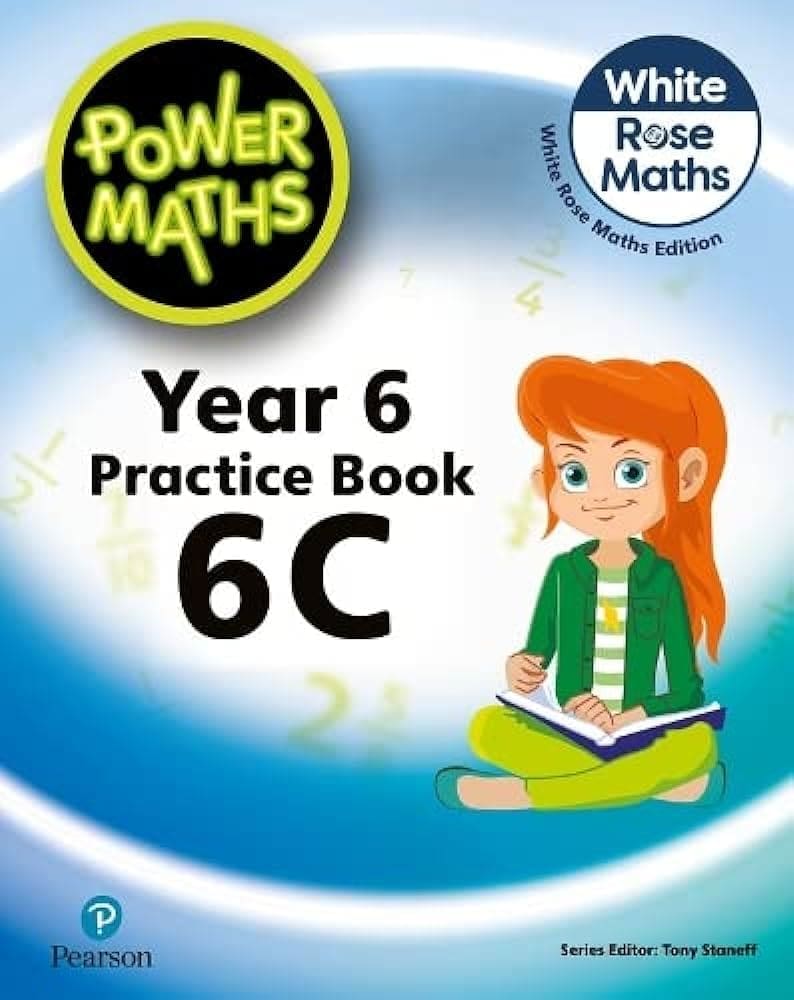 Pearson Power Maths Year 6 Practice Bk 6C White Rose ED