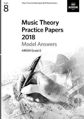 ABRSM Music theory Practice PP 2018 GD8 M/Answers