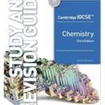 Hodder Cambridge IGCSE Chemistry Study & Rev 3ED