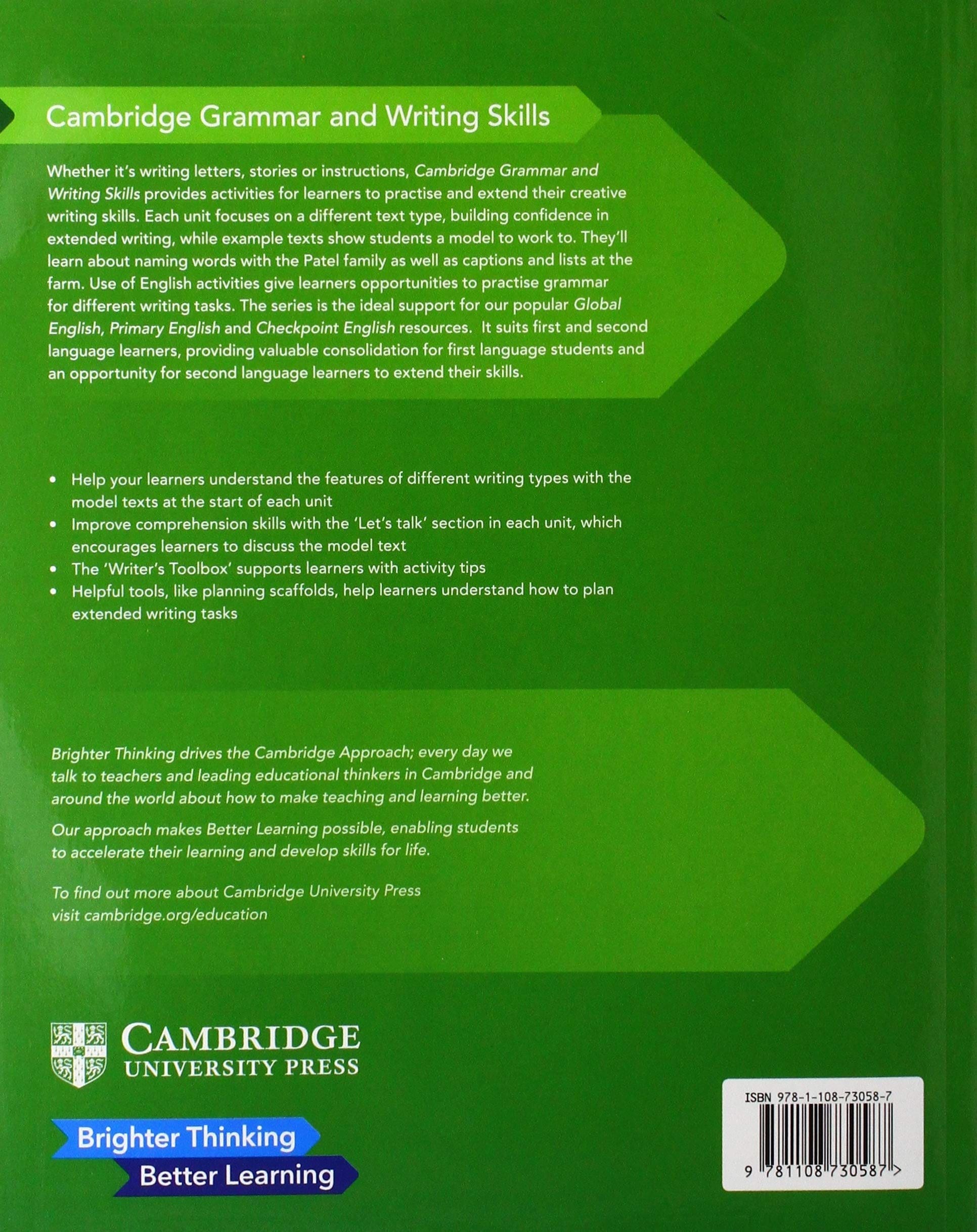Cambridge Grammar and Writing Skills Learners 1