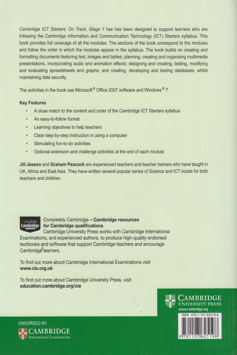 Cambridge ICT Starters on Track Stage 1  3ED