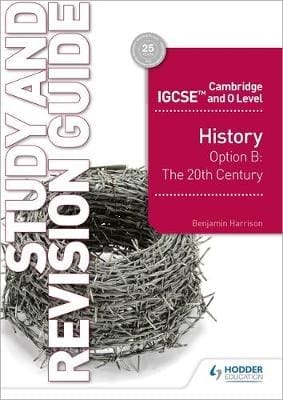 Hodder Cambridge IGCSE & O History Option B Study & Rev