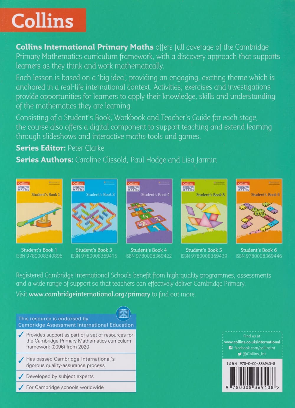 Collins International Primary Maths Student's Book 2