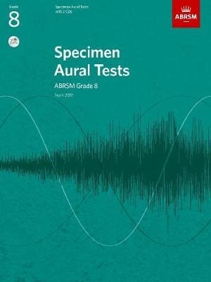 Specimen Aural Tests Grade 8 from 2011 +2CDs