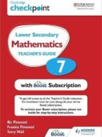 Hodder Cambridge Checkpoint Lower Sec Maths TRS 7