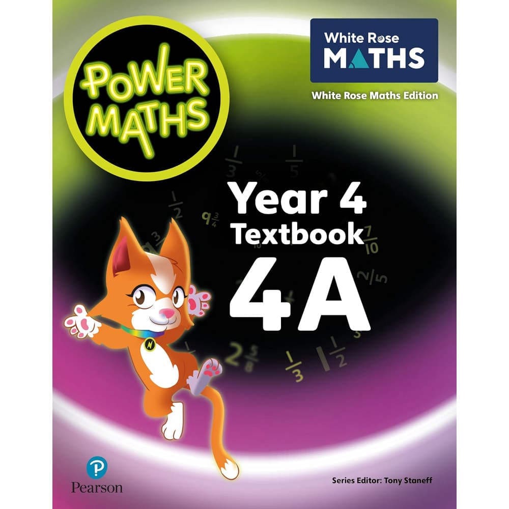 Pearson Power Maths Year 4 Textbook 4A White Rose ED