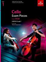 ABRSM Cello Exam Pieces 2024 GD 1 S&P