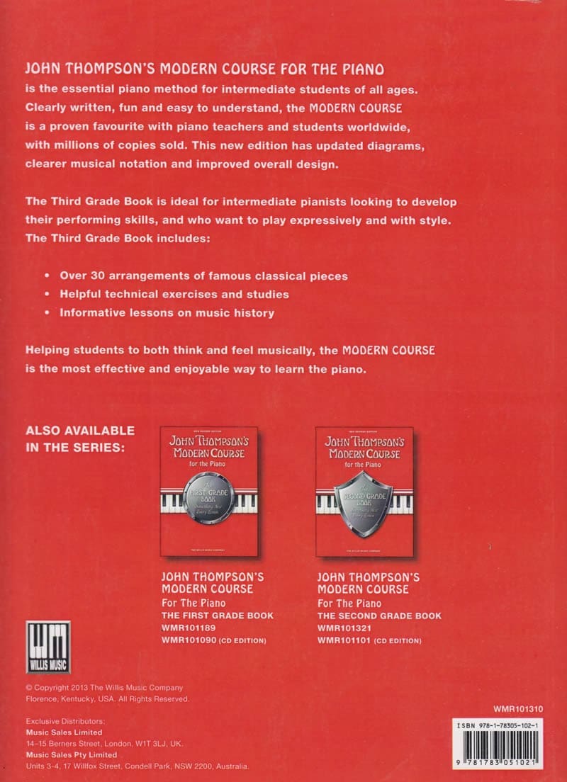 Modern Course Piano Grade 3