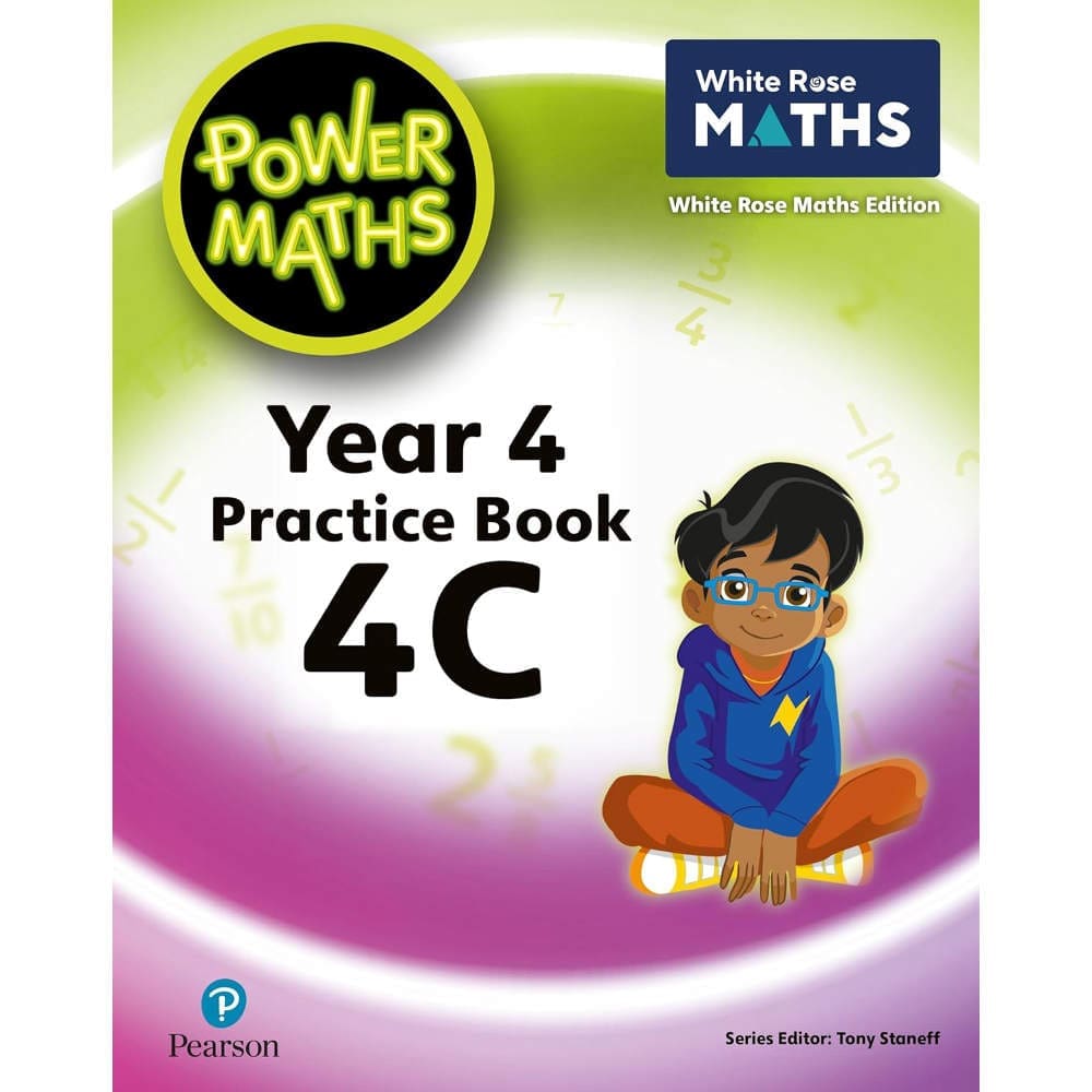 Pearson Power Maths Year 4 Practice Bk 4C White Rose ED