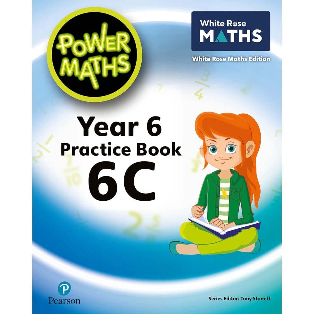 Pearson Power Maths Year 6 Practice Bk 6C White Rose ED